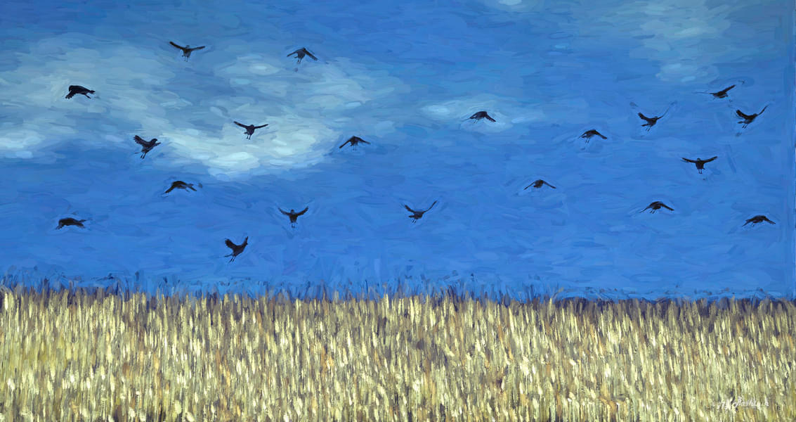 Wheatfield with Crows in Van Gogh Museum