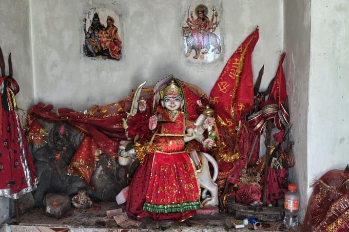 Visit the sacred shrine of Guna Devi, a temple dedicated to goddess Kali