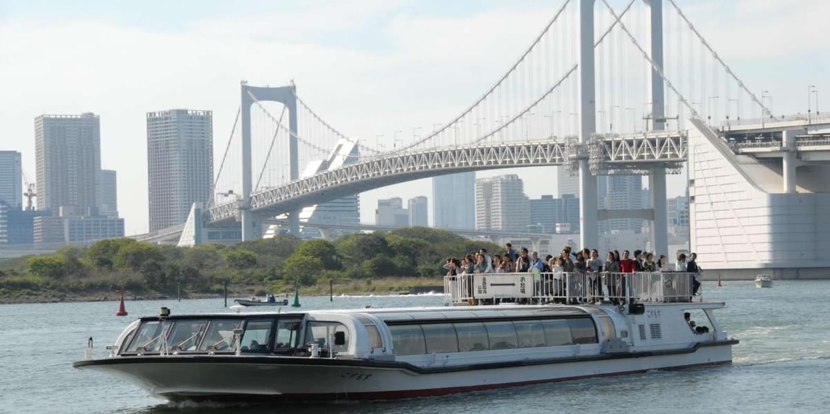 Cruise between Asakusa and Odaiba by Tokyo Mizube Line Image