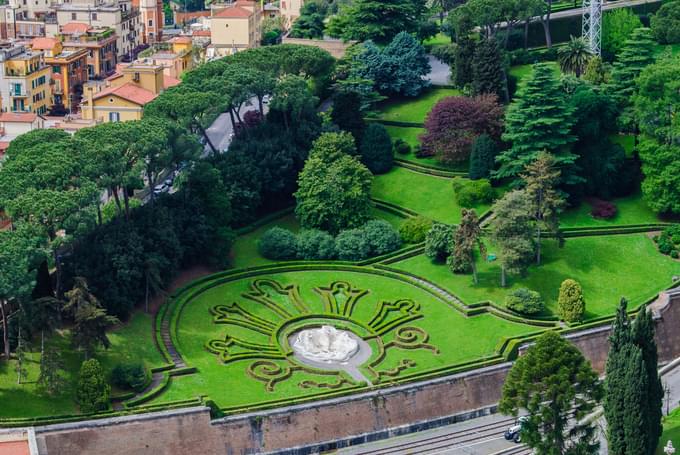 Gardens Of Vatican City