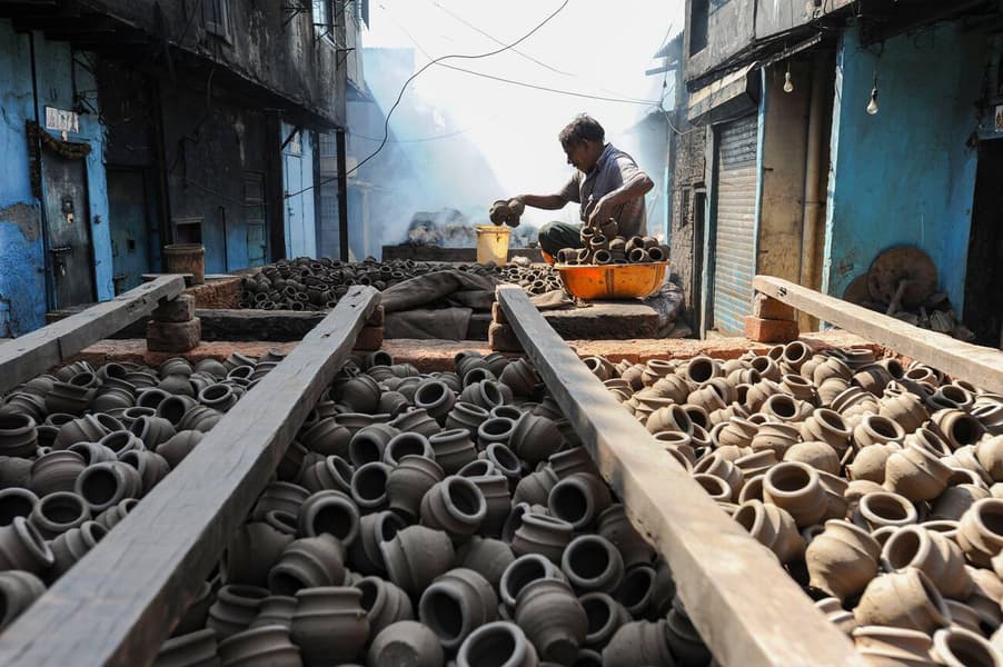 Dharavi Slum Tour, Mumbai Image
