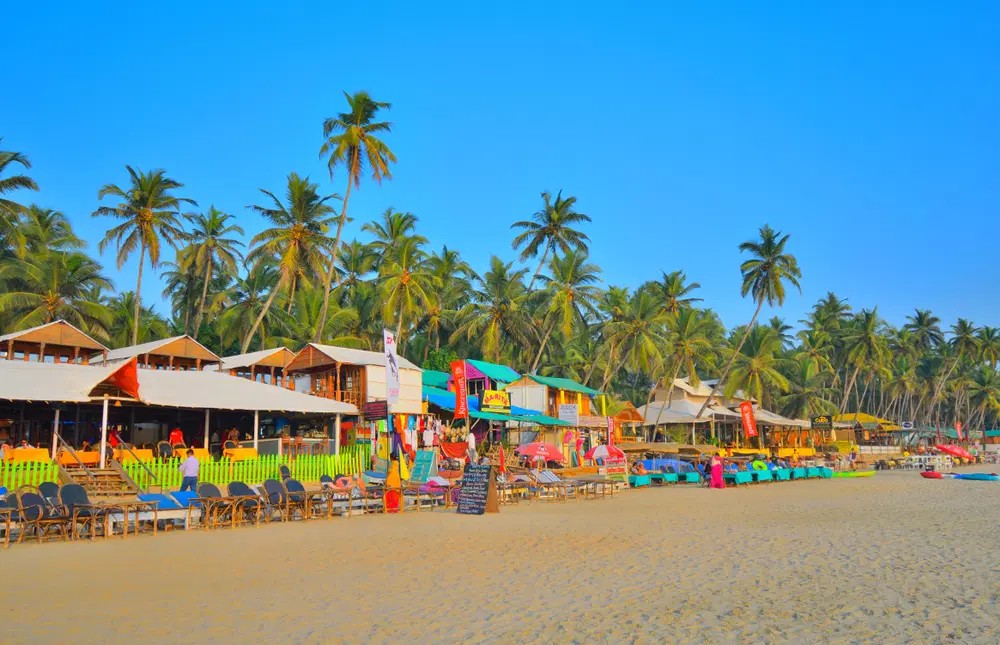 Explore the food options at beach-side shacks
