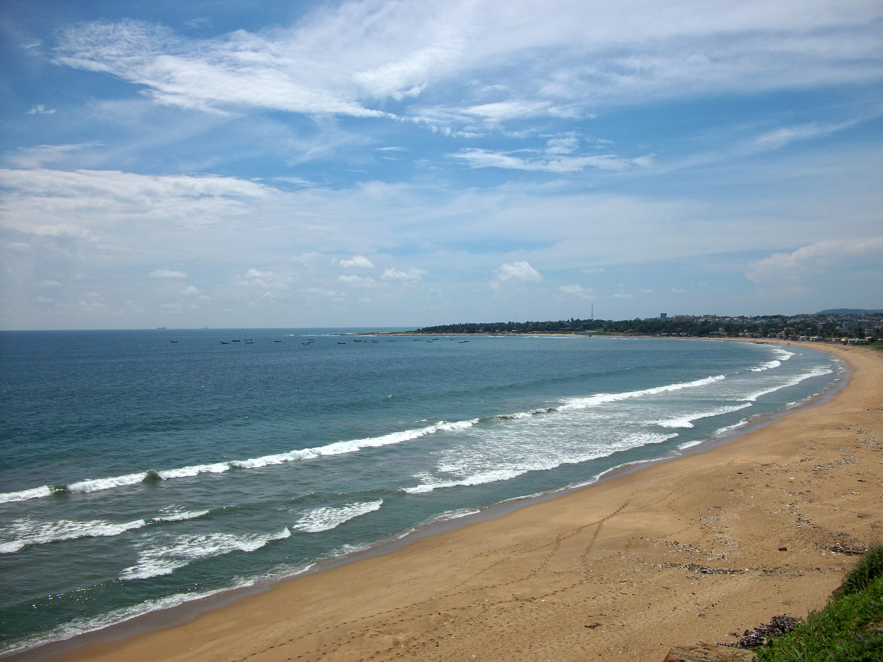 Gangavaram Beach Overview