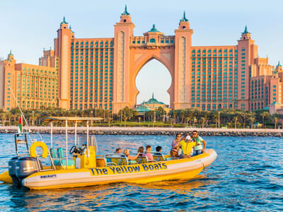 Boat Ride Tour To Dubai Marina Palm Jumeirah And Burj Al Arab