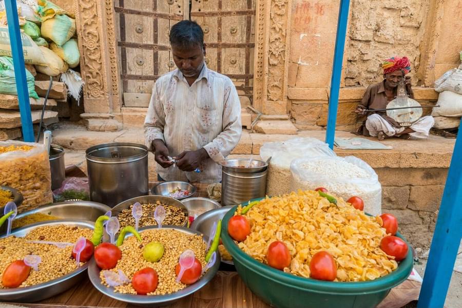 Morning Food Walk in Jaisalmer Image