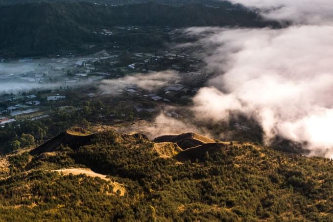 View of Beautiful Mount Batur