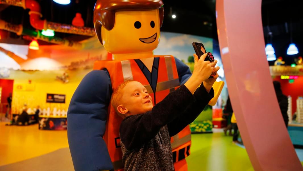 Children can meet their favourite LEGO characters
