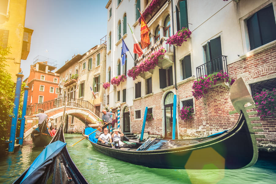 Enjoy a fun gondola ride with your loved ones
