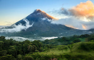 Capture stunning views of the iconic Arenal Volcano