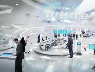 Visit Museum of the Future and explore exhibitions of technological advancements