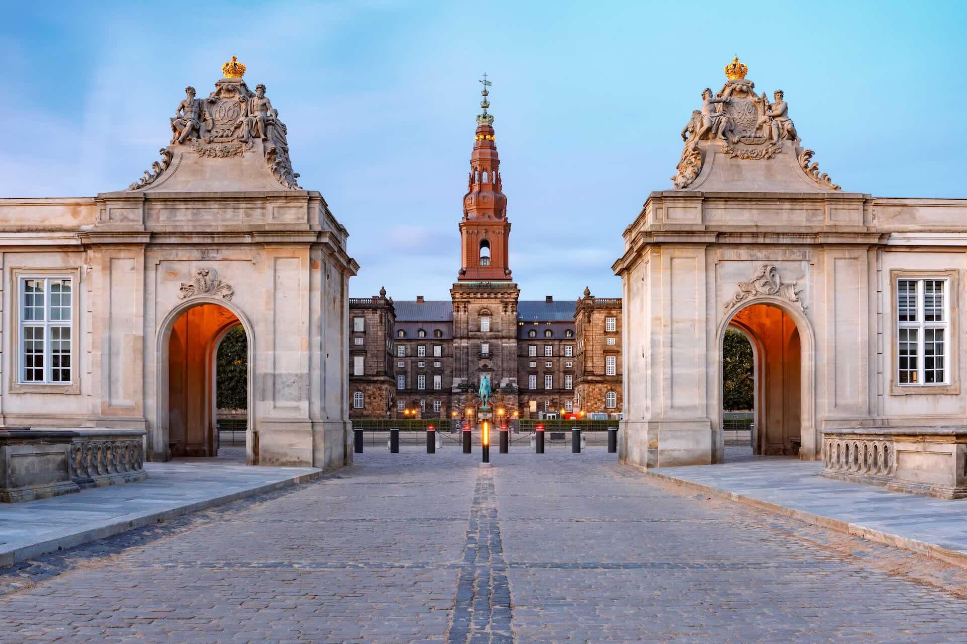 Visit the Christiansborg Palace right nearby