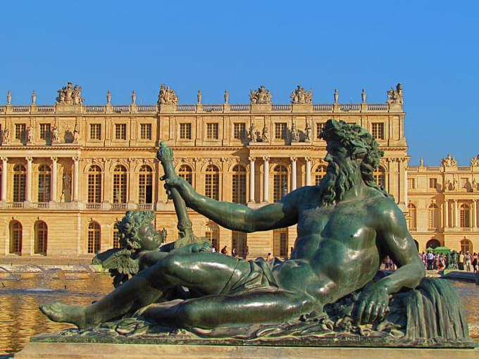 Sculpture at Palace of Versailies