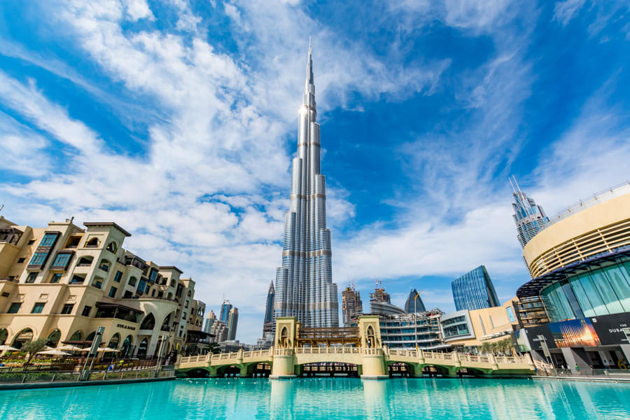 Inclusions of Dubai Frame and Burj Khalifa Combo