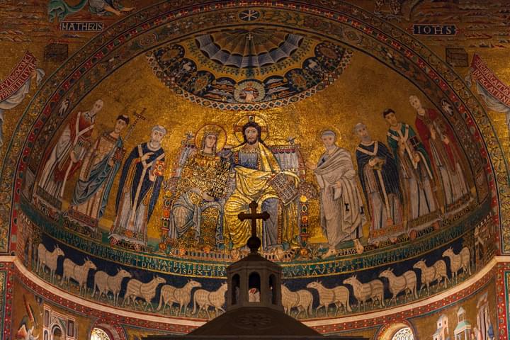 Chapel of St Jerome at Basilica of Our Lady in Trastevere