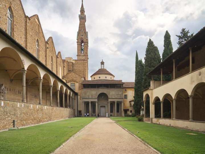 Basilica of Santa Croce in Florence Cloisters