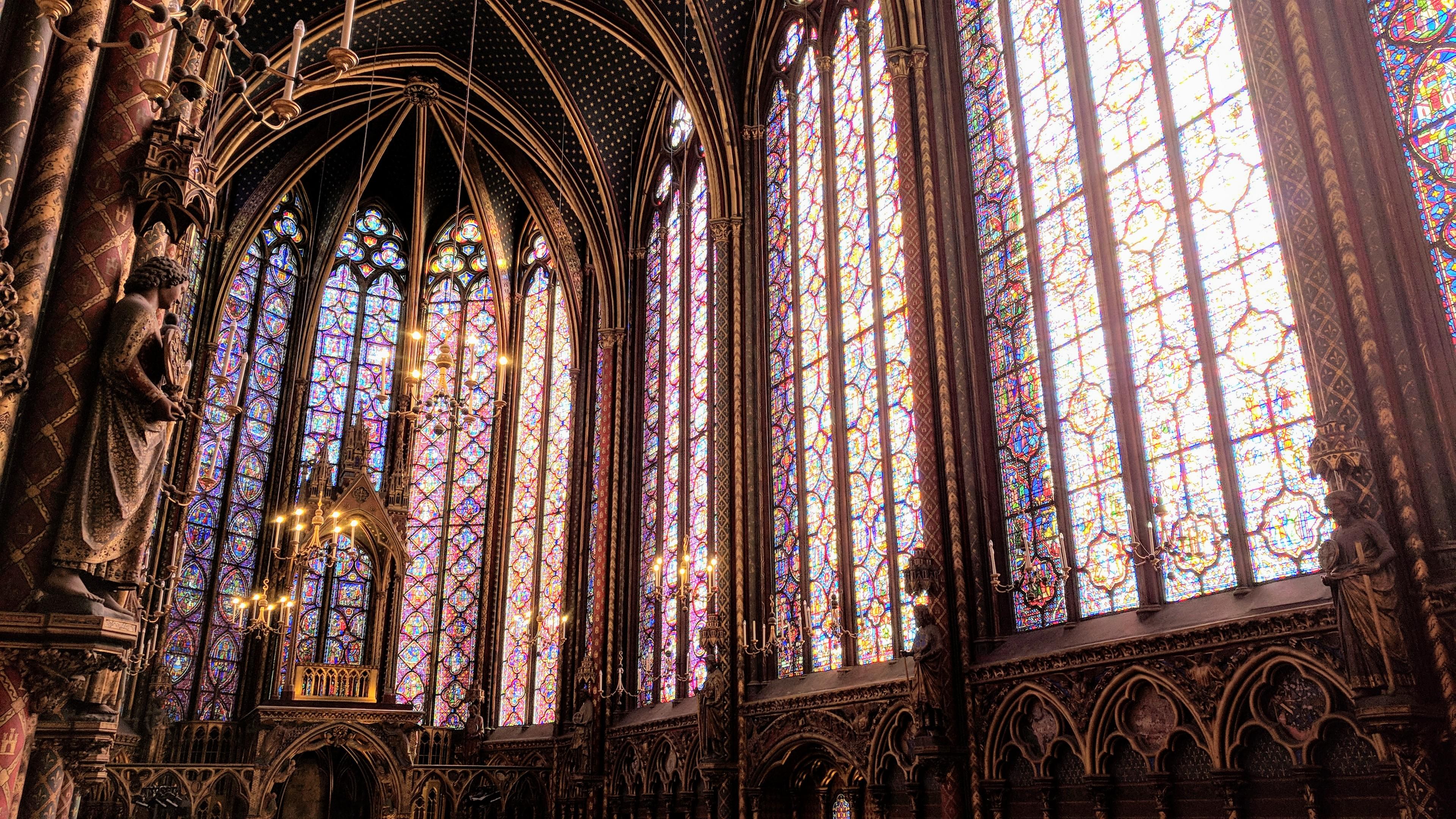 Stained Glass in Saint Chapelle