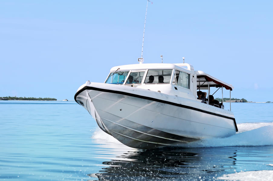 Speed Boat Rental in Maldives Image