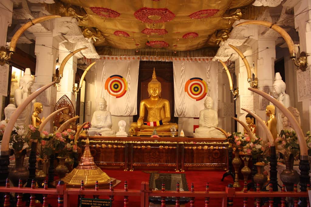 Temple Of Tooth At Kandy
