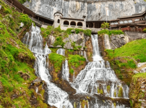 Visit St. Beatus Cave and Waterfalls