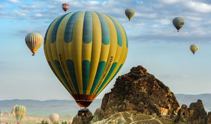 Hot Air Balloon Monument Valley