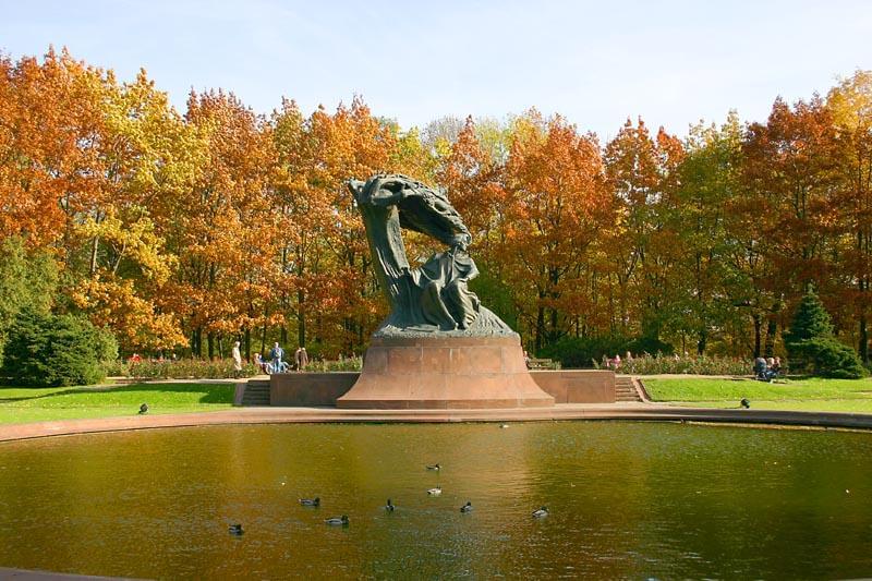 Lazienki Park Overview