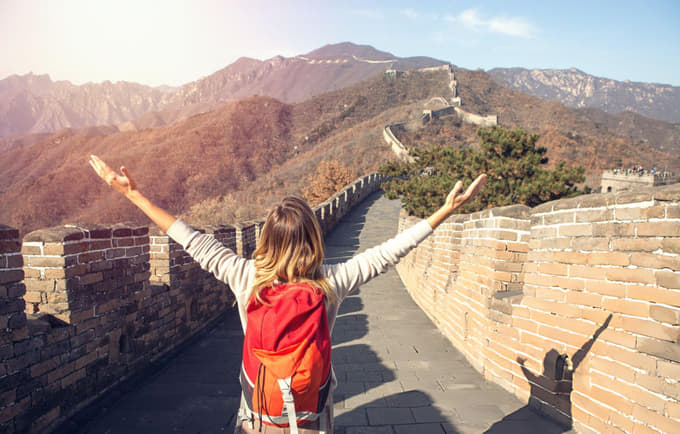 Marvel at the stunning Great Wall of China