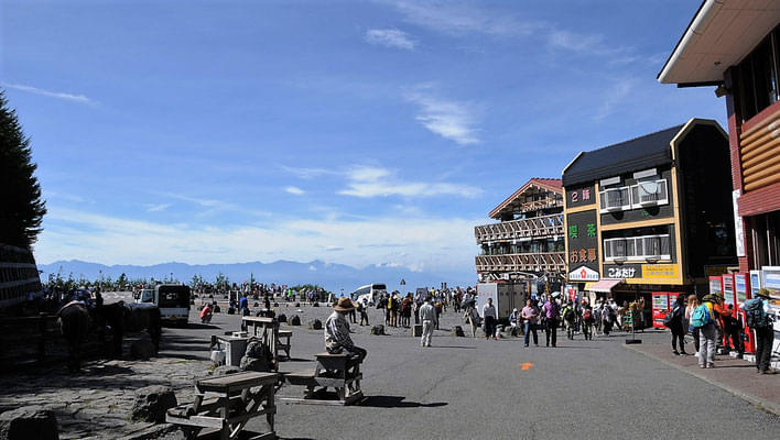 Shops, Restaurants, and Mountain Huts