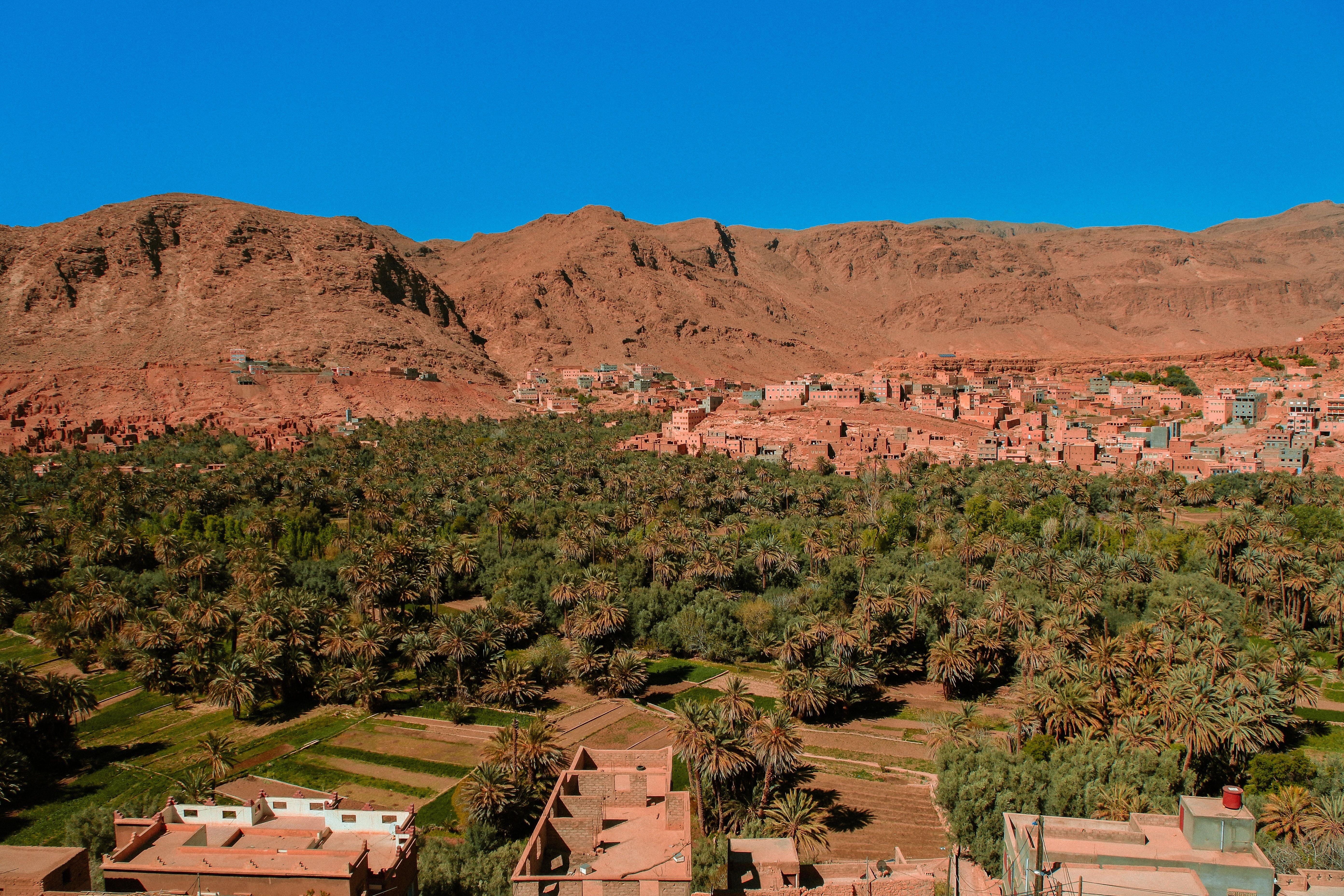 Atlas Mountains and Agafay Desert