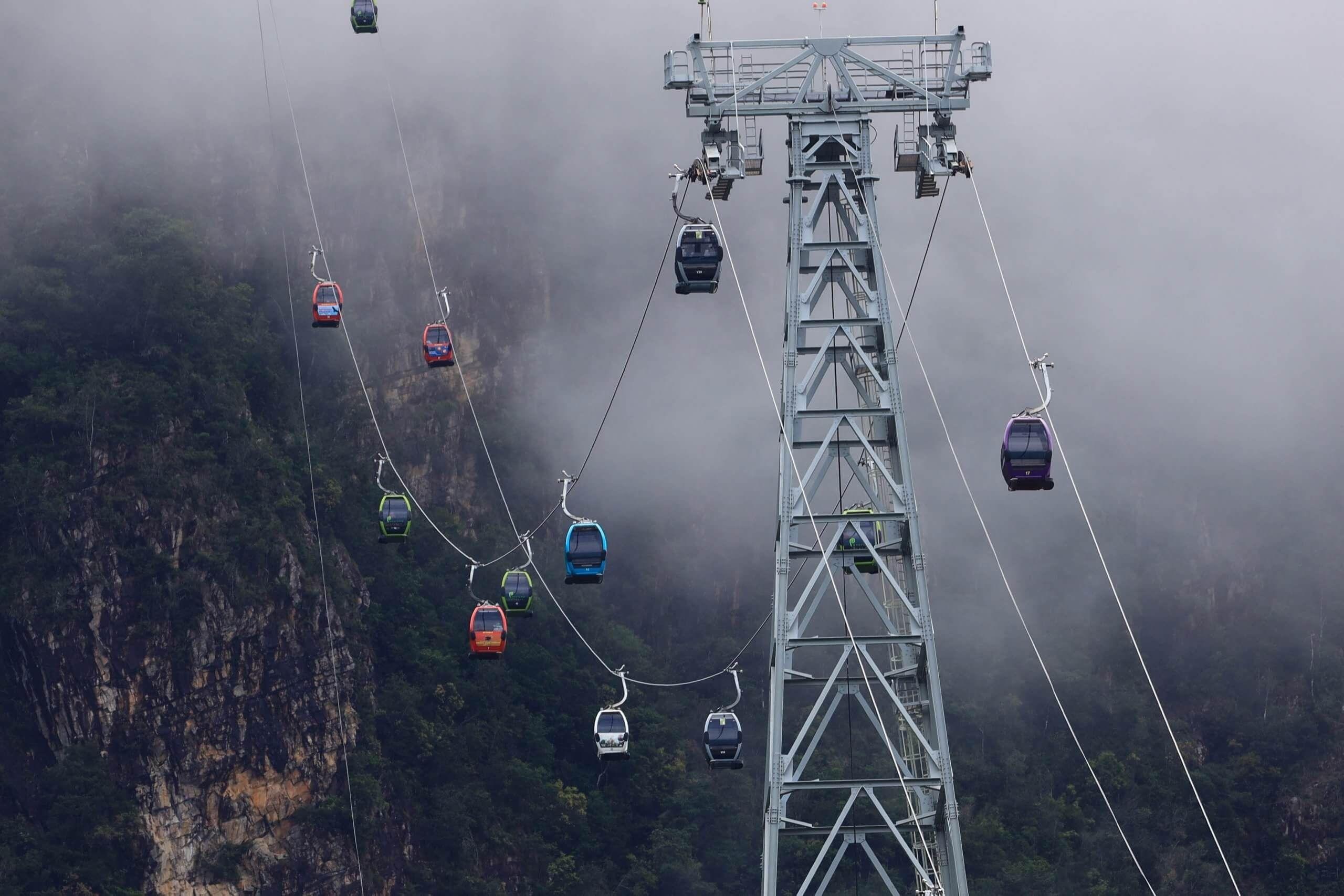 Cable Cars In LangKawi