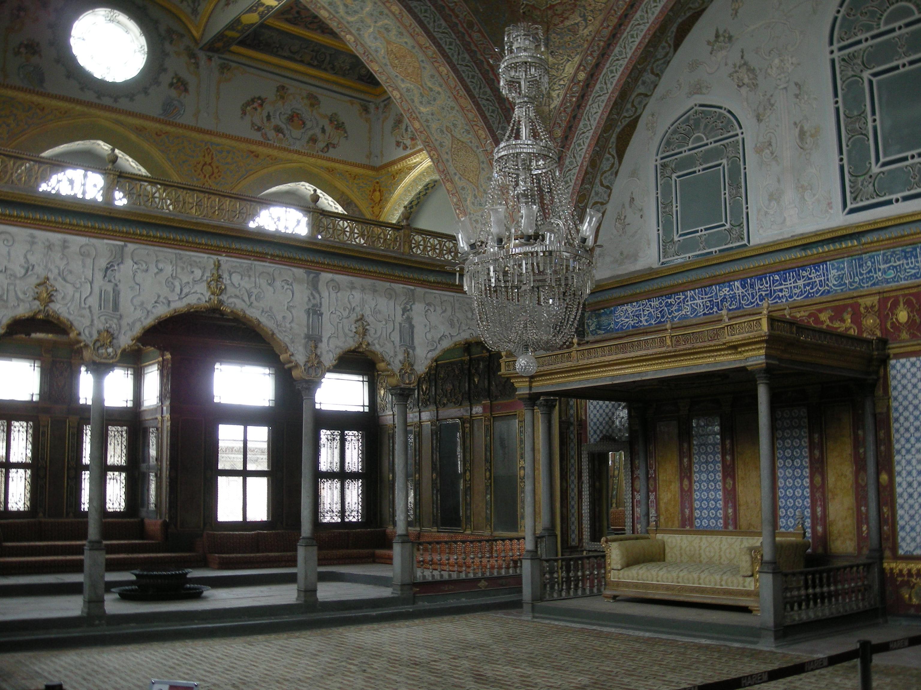 Inside the Topkapi Palace