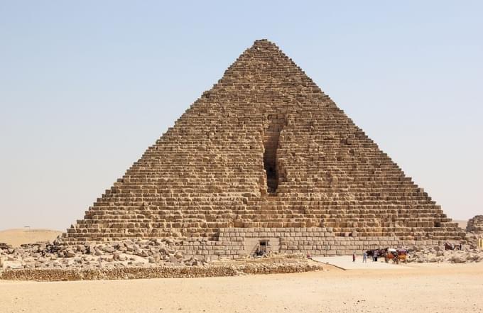 Interior of Pyramid of Menkaure