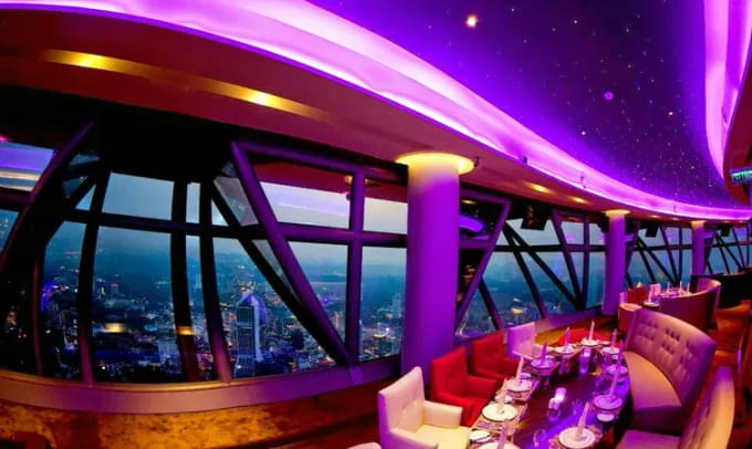 Dinner at Atmosphere 360