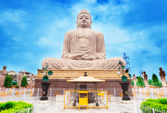 The Great Buddha at Bodhgaya