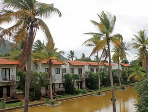 Exterior view of the resort