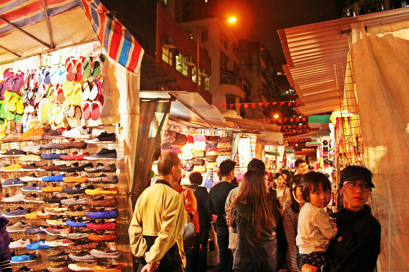 Temple Street Night Market Overview