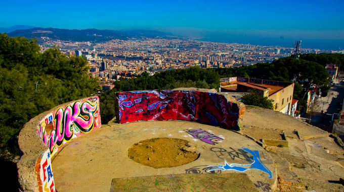 Bunkers of Carmel in Barcelona