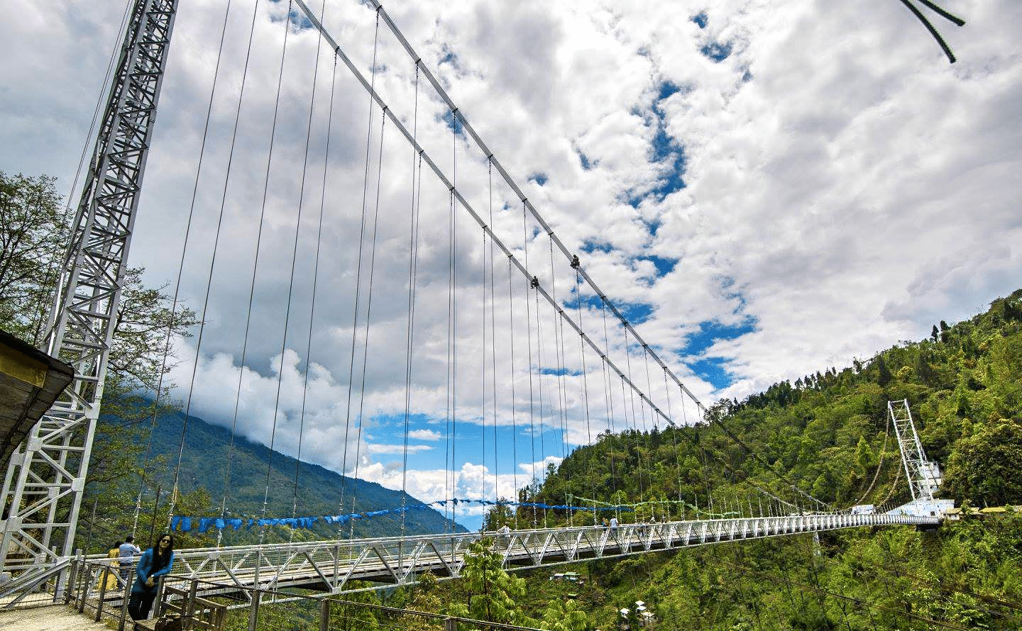 The Singshore Suspension Bridge 