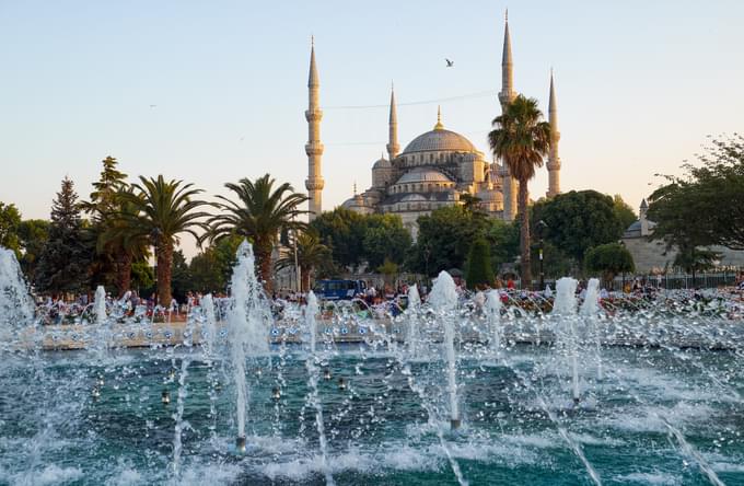 Dancing Fountain at Sultanahmet