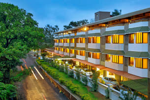 Exterior view of the resort