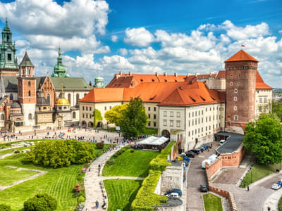 Get astonished by the magnificence of the Wawel Castle, a UNESCO World Heritage site