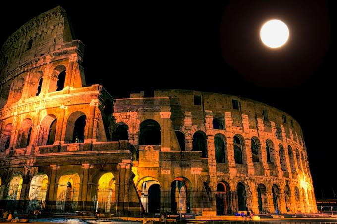 colosseum at Night