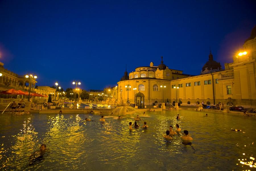 Relax In The Warm Pools
