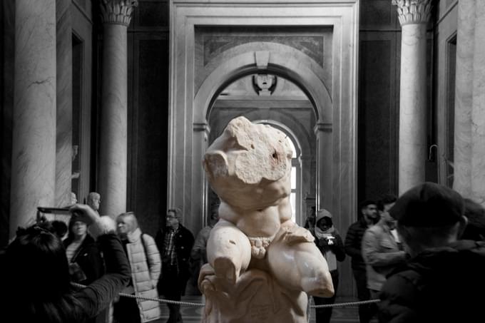 Vatican Museum At Night