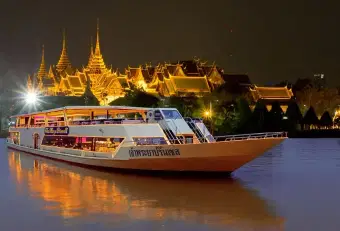 Get onboard for spectacular evening on the Chao Phraya Princess dinner cruise in Bangkok