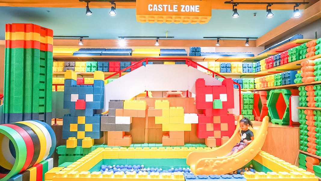 Your little ones will love playing games in the indoor playground