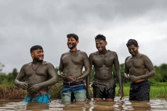 Go for the Mud Bathing Experience at Chorao Island, Goa