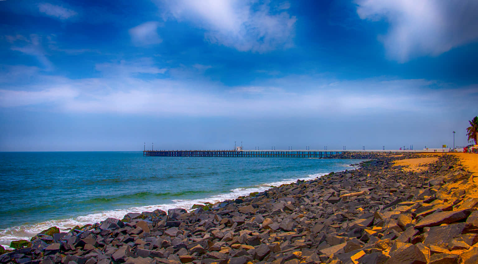 Rock Beach, <em>Pondicherry</em>