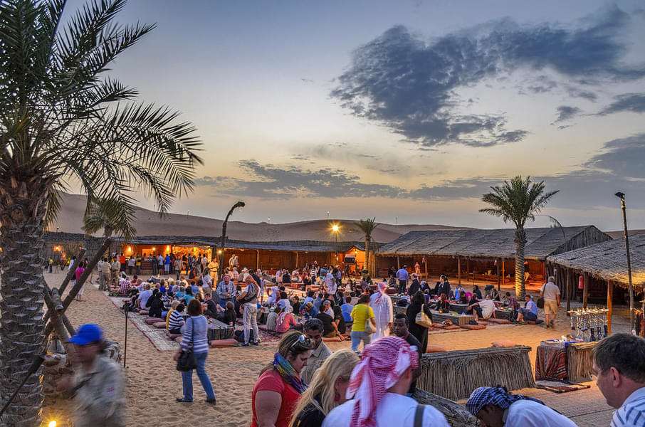Get a taste of traditional emirati life as you can enjoy bbq dinner during your desert safari