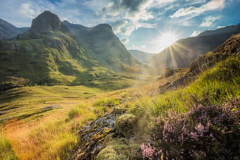 Take in the breathtaking beauty of the Glencoe