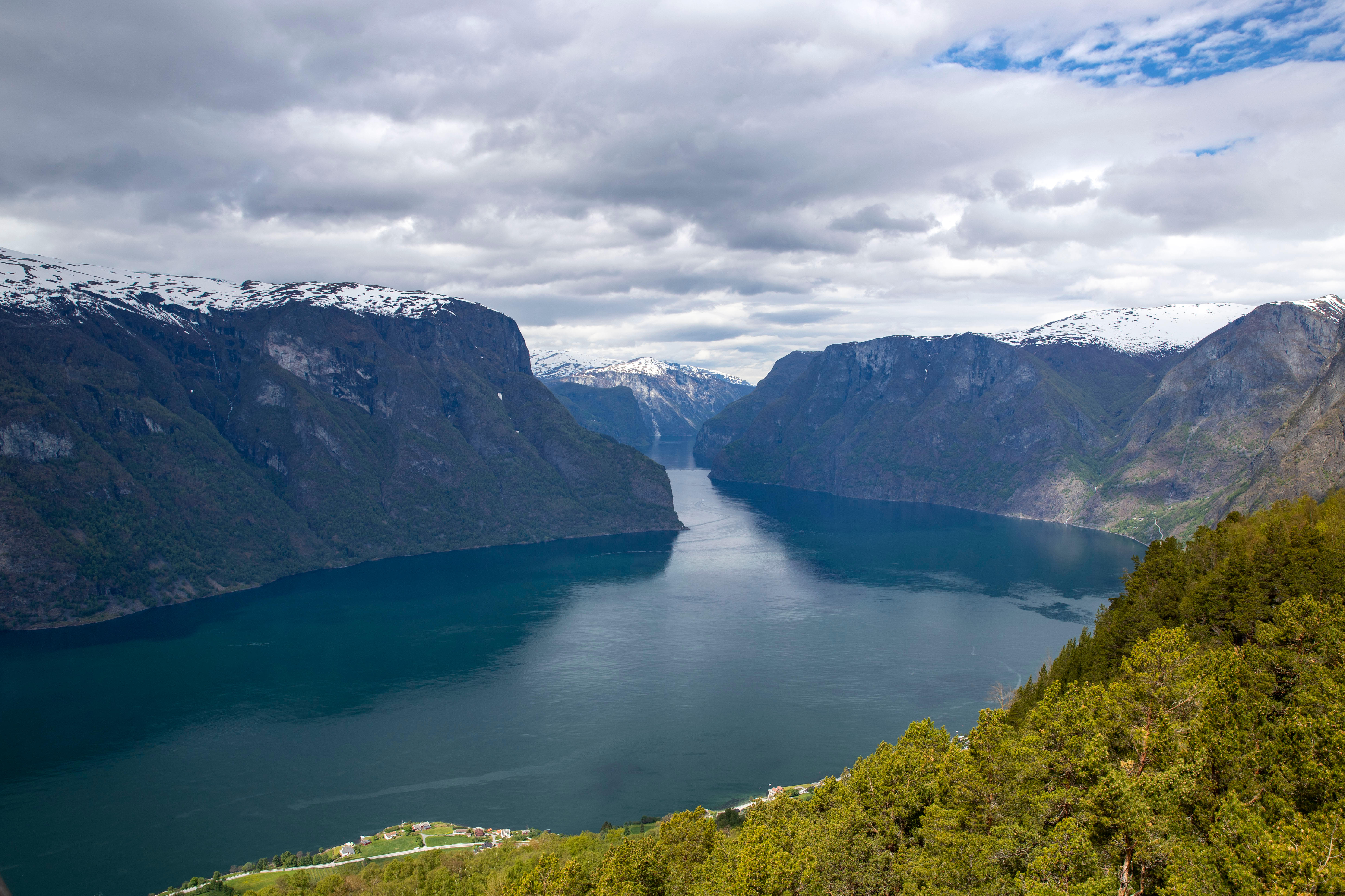 Enjoy the views at Stegastein